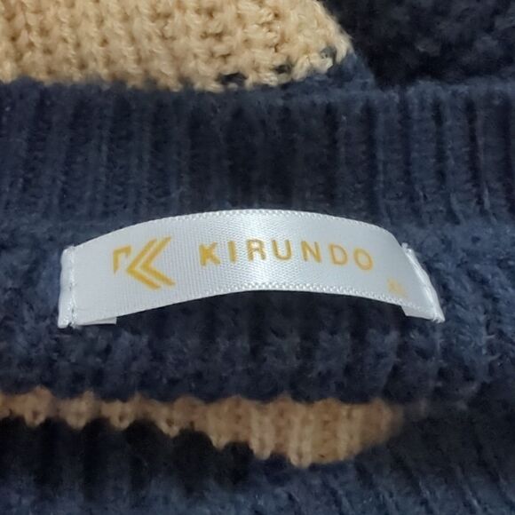 Kirundo Striped Cable Knit Sweater - Picture 5 of 6